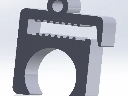 FLSUN T1 Airhose and cable bracket