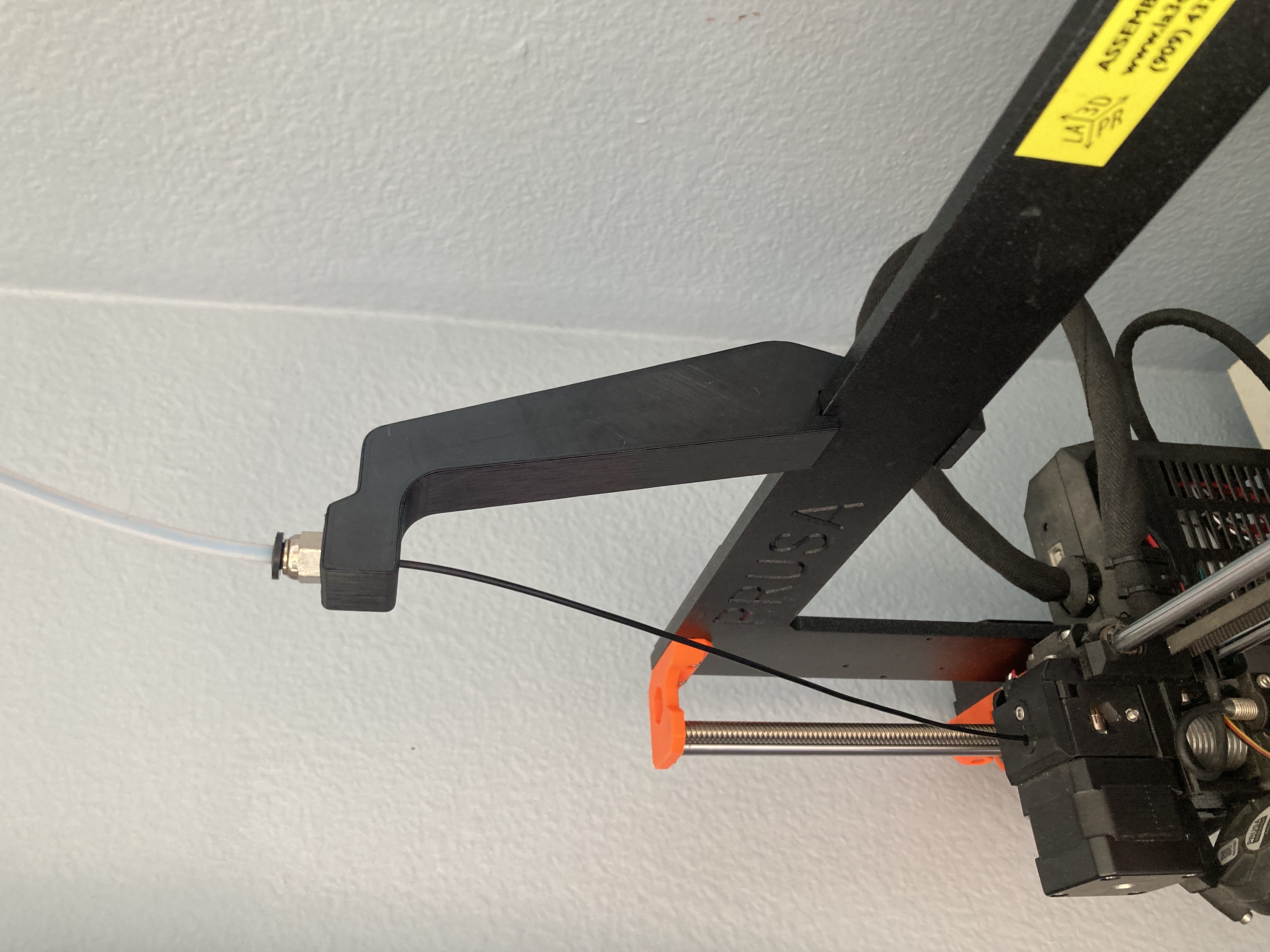 Rigid Prusa Filament Guide for PTFE 3D model thumbnail