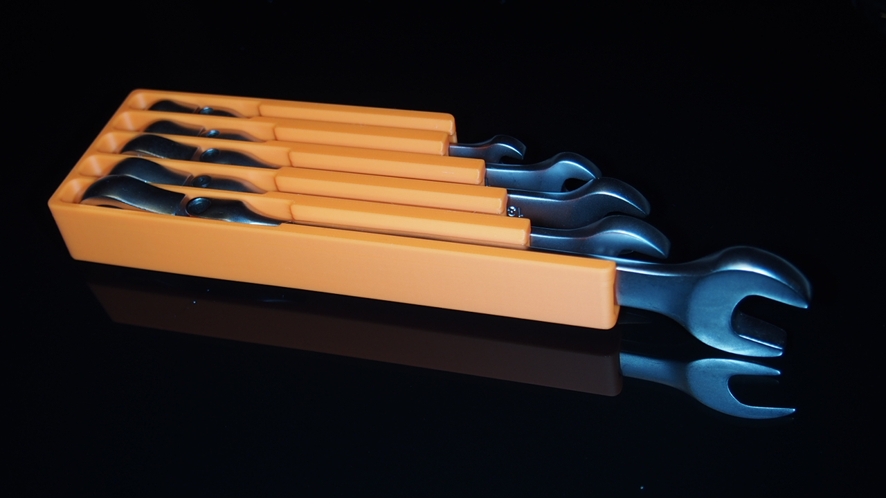 Organizer for Werckmann flexihead ratchet spanner set by Lestro