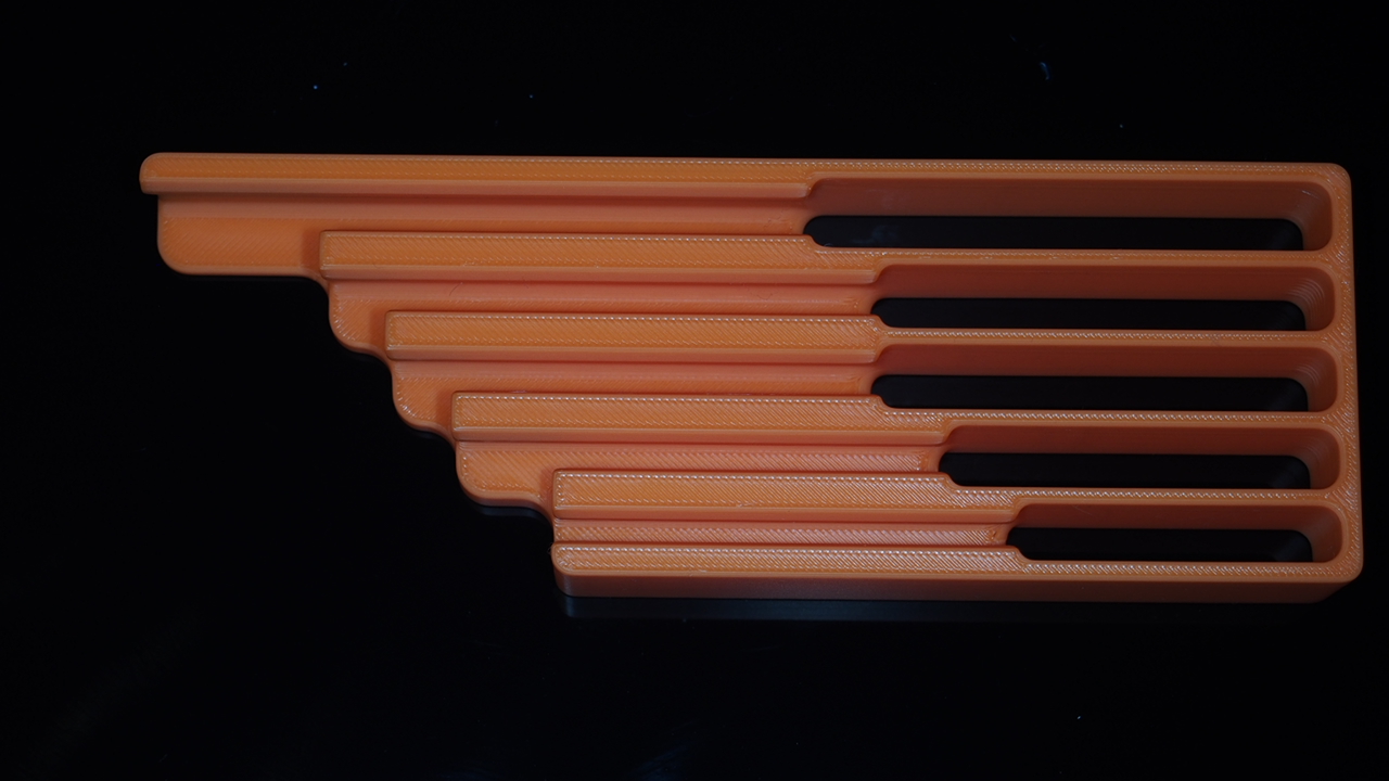 Organizer for Werckmann flexi-head ratchet spanner set