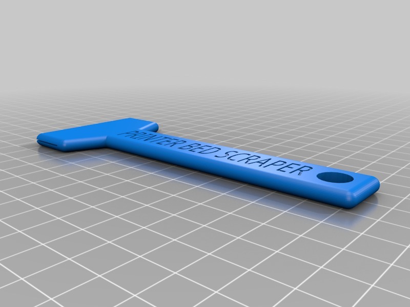 Miniatura 13 do modelo 3D Printer Bed Scraper with Replaceable Printed Blades
