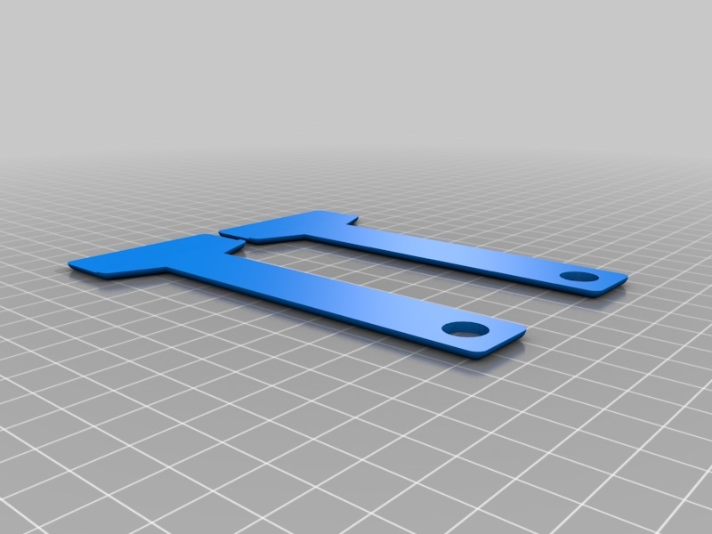 Miniatura 14 do modelo 3D Printer Bed Scraper with Replaceable Printed Blades