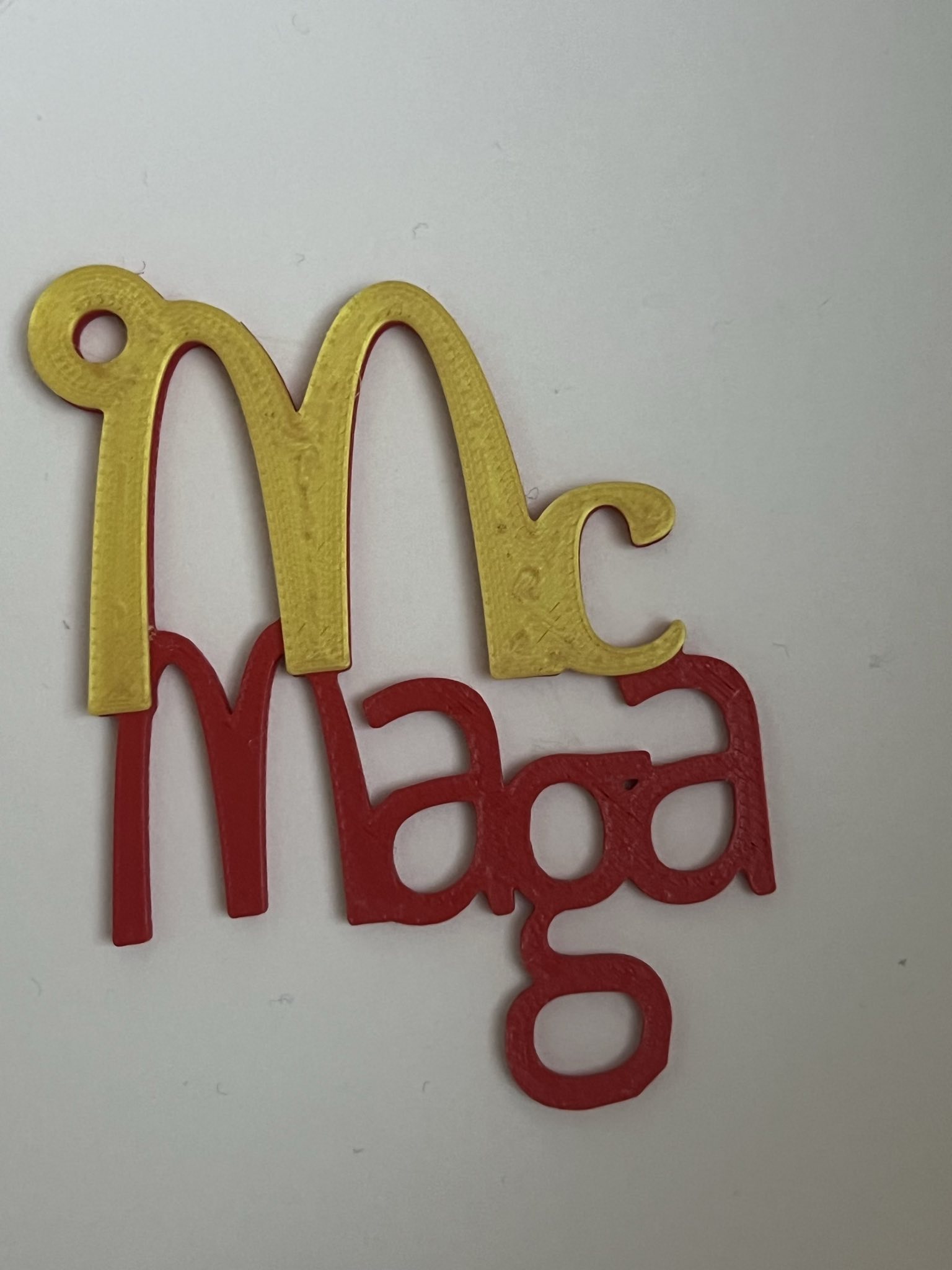 Mc Maga keychain