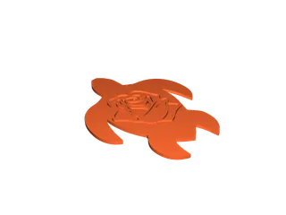 rose turtle by Eliška Heková | Download free STL model | Printables.com