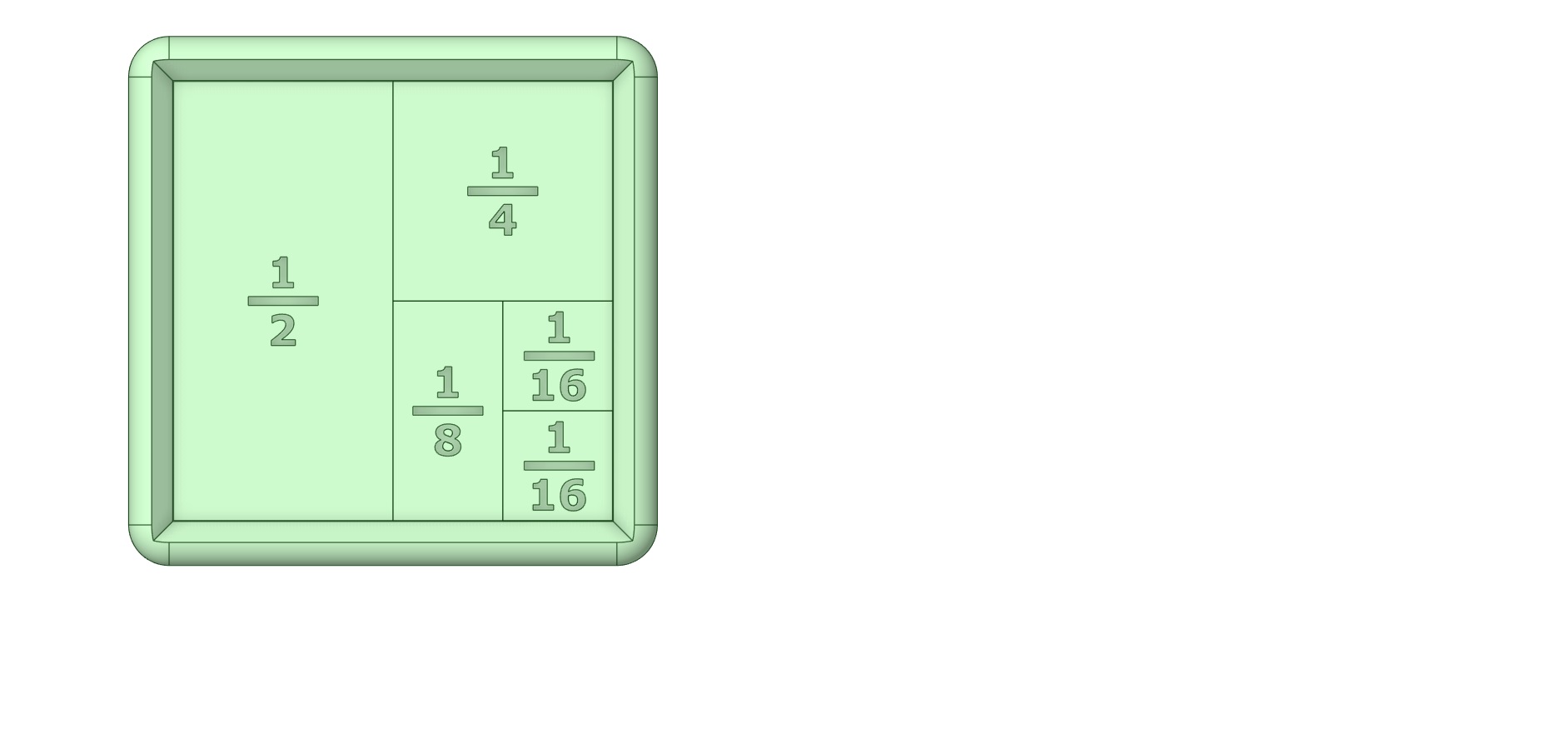 fractions puzzle — miniatura 2