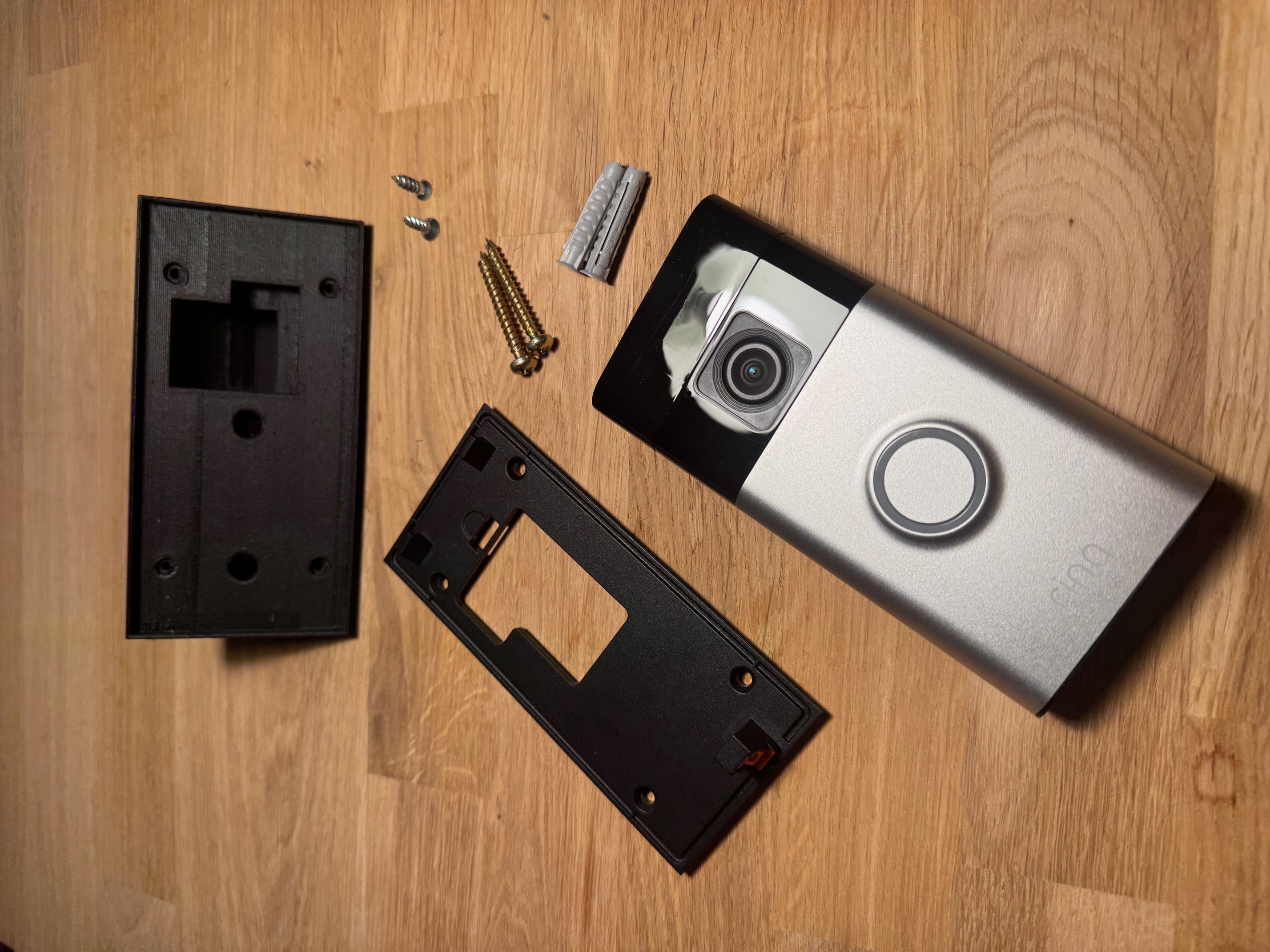 All-new Ring Battery Doorbell 45° Corner Wallmount