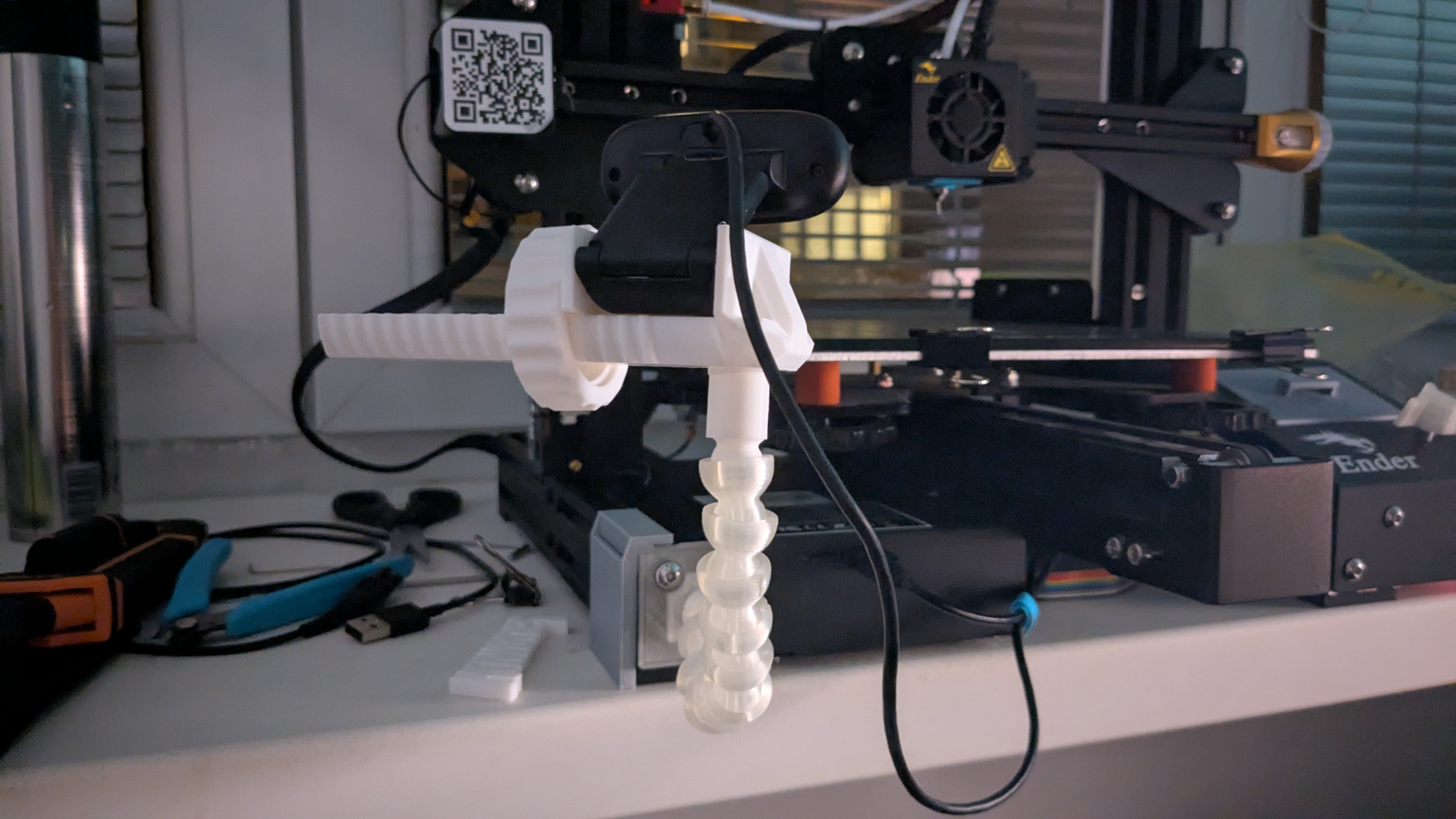 Webcam holder