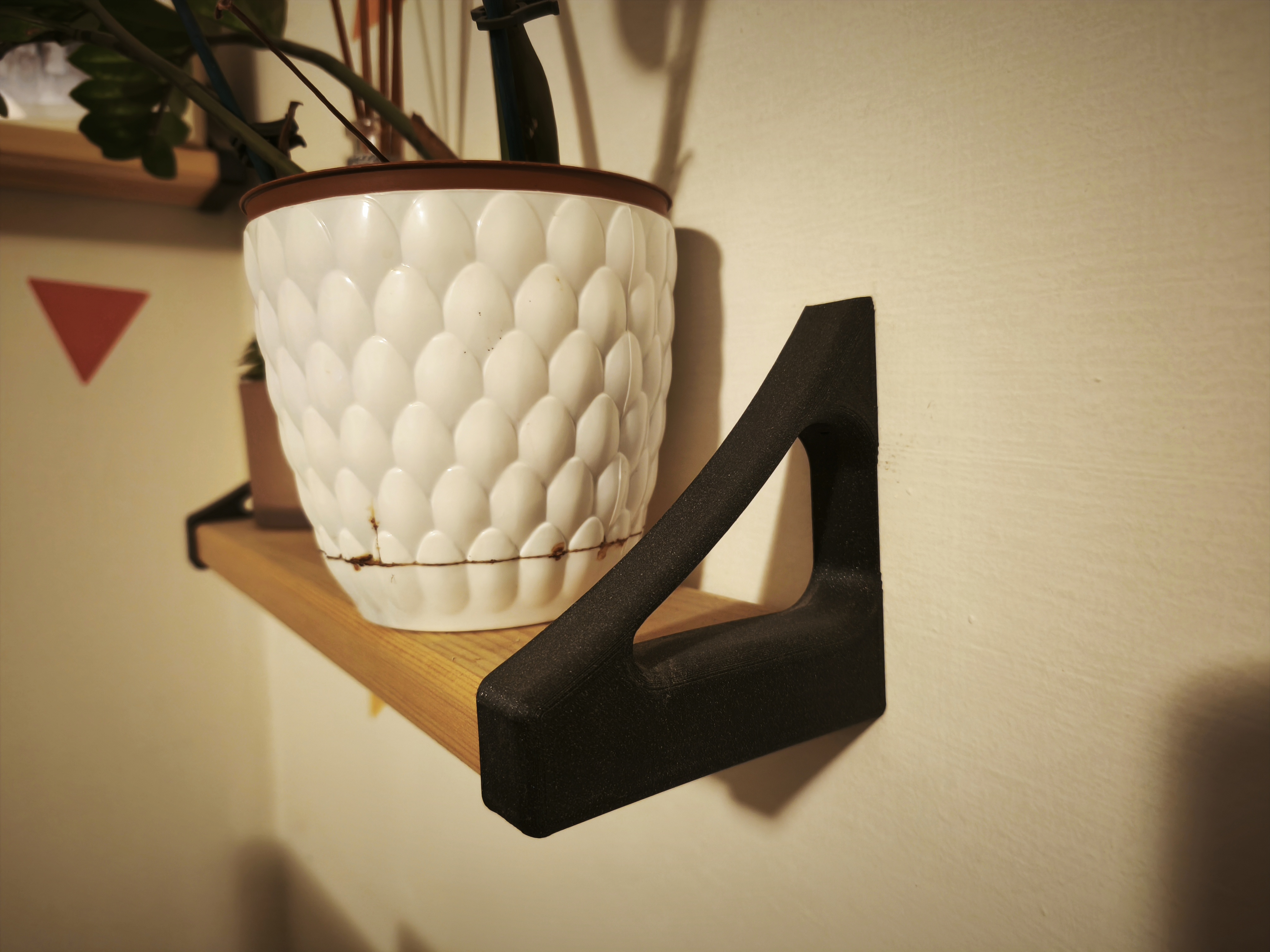 Miniatura 3 do modelo 3D simple shelf bracket