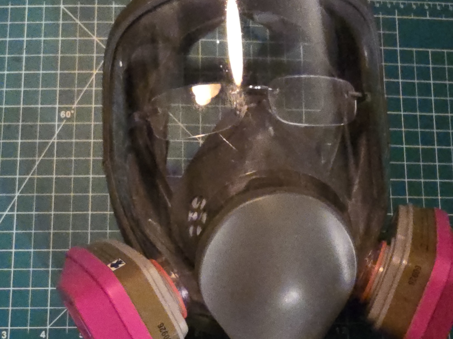 Simple Respirator Mask Spectacle Kit