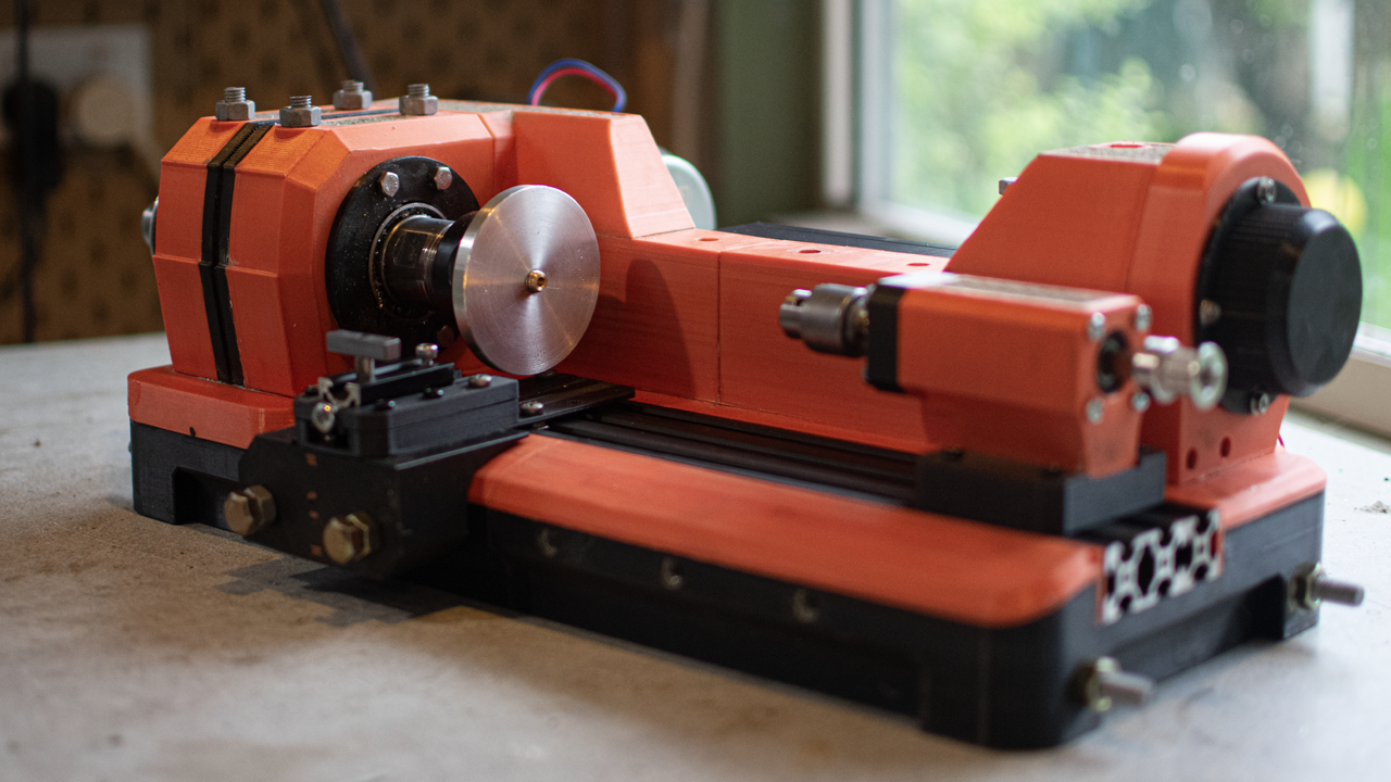 Open lathe V1 by Chris Borge | Download free STL model | Printables.com