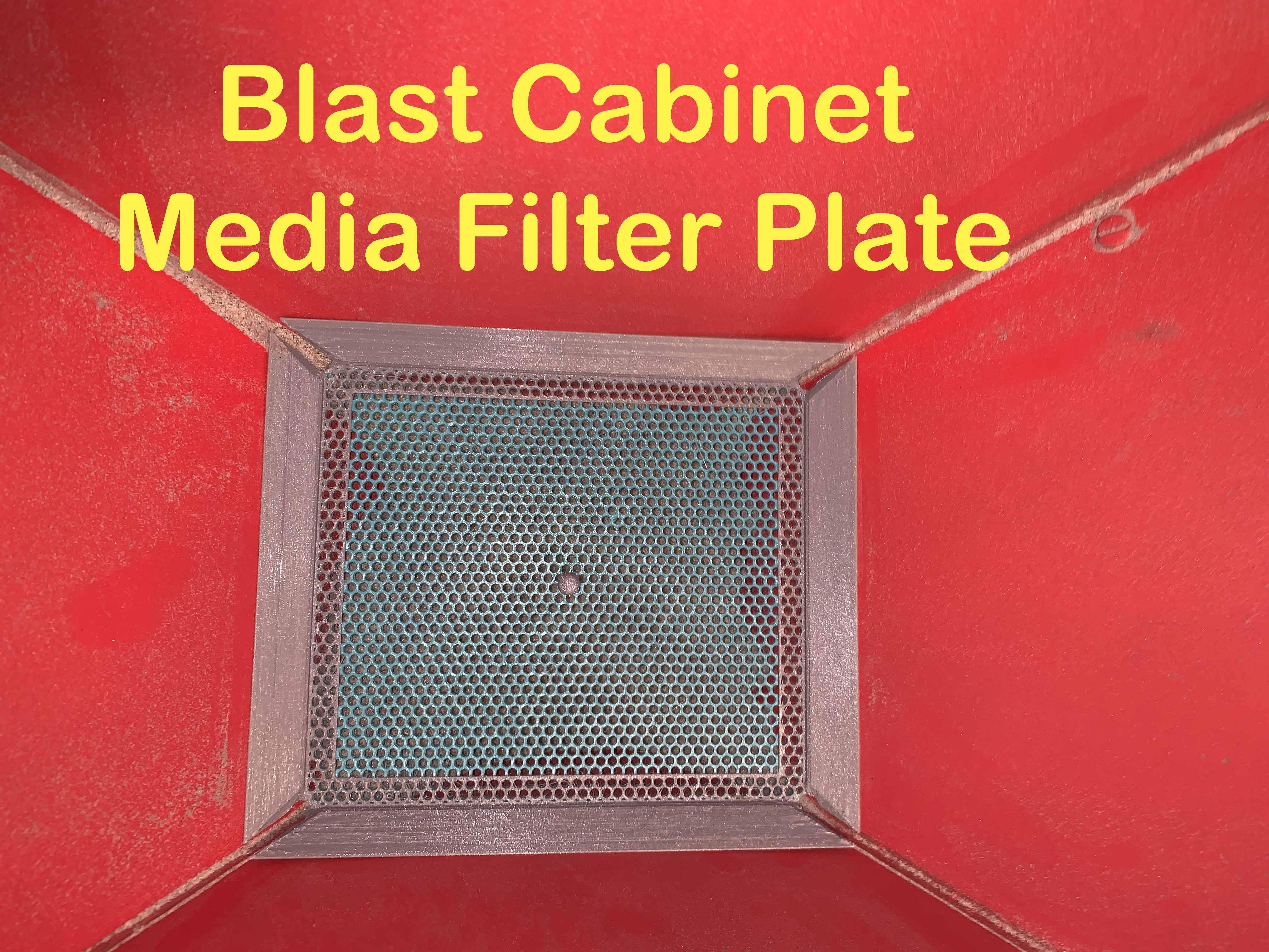 Harbor Freight Sand Blaster Media Filter Screen by