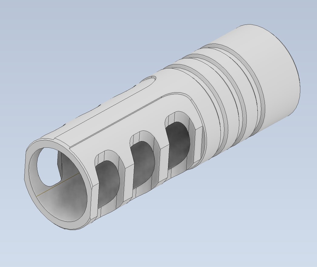 Nerf Muzzlebrake slim