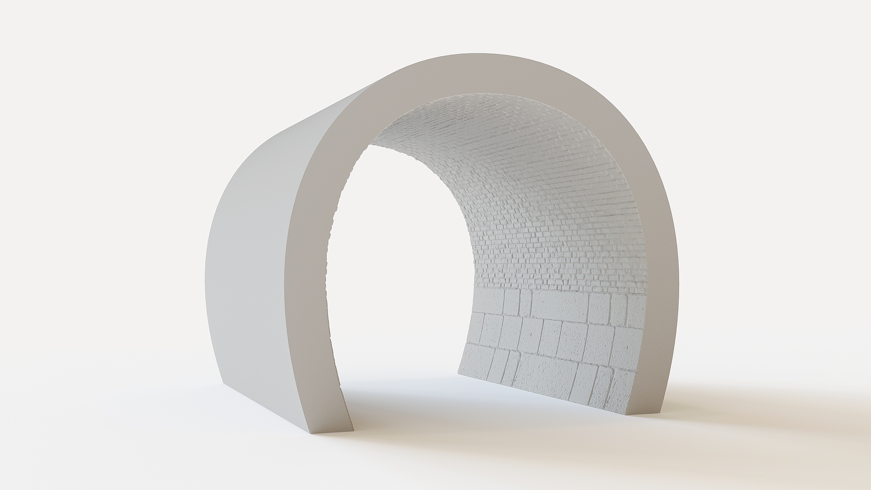 Model Train Railway OO Tunnel Stone