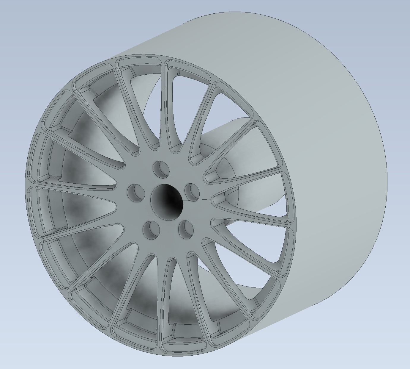 OZ Superturismo inspired Hot Wheels rim
