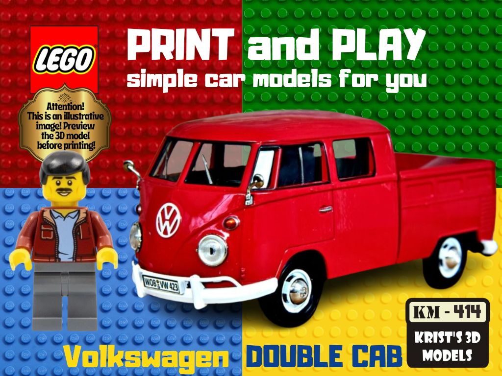 Lego VW Bus Double Cab
