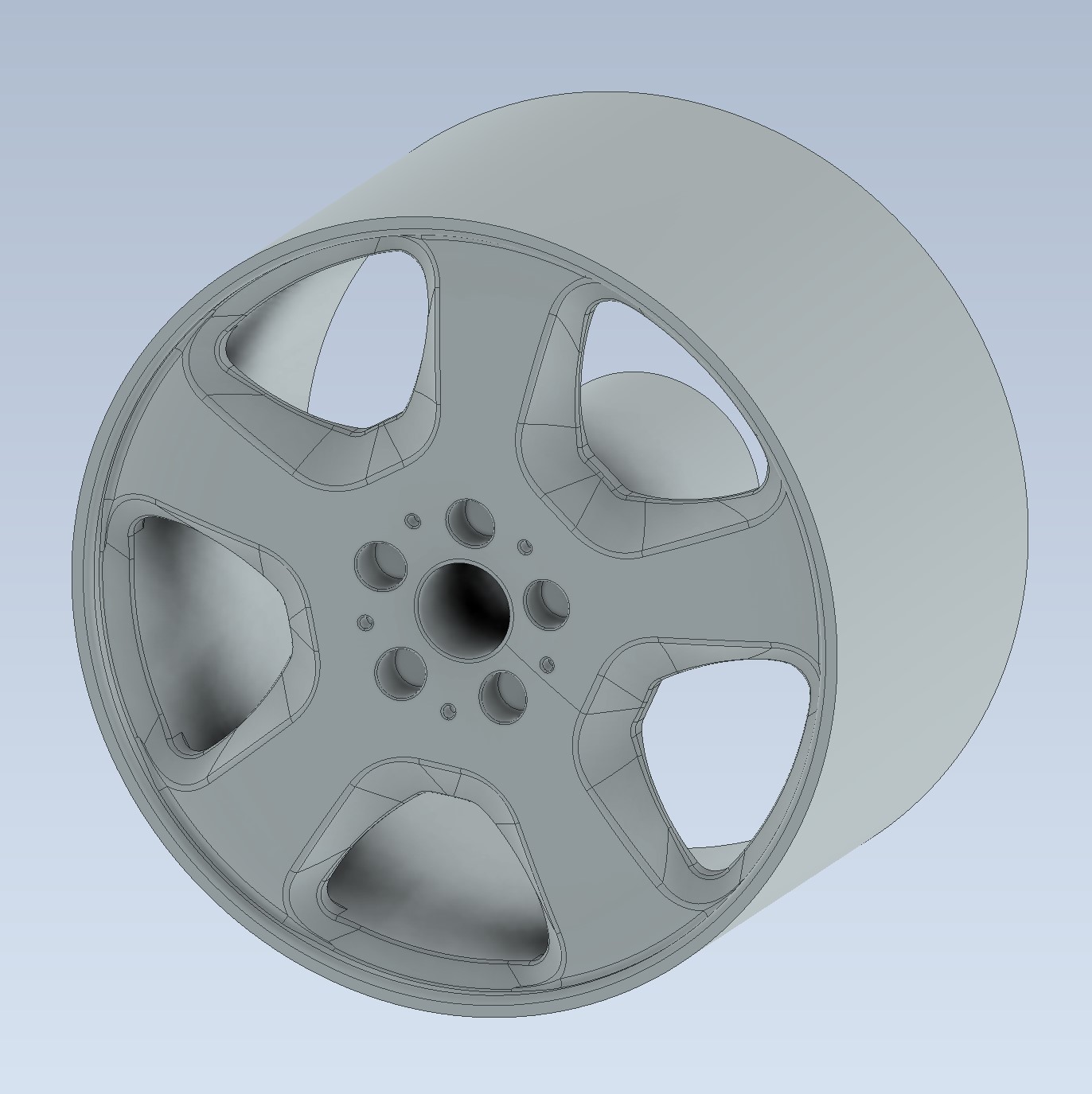OZ Opera inspired Hot Wheels rim