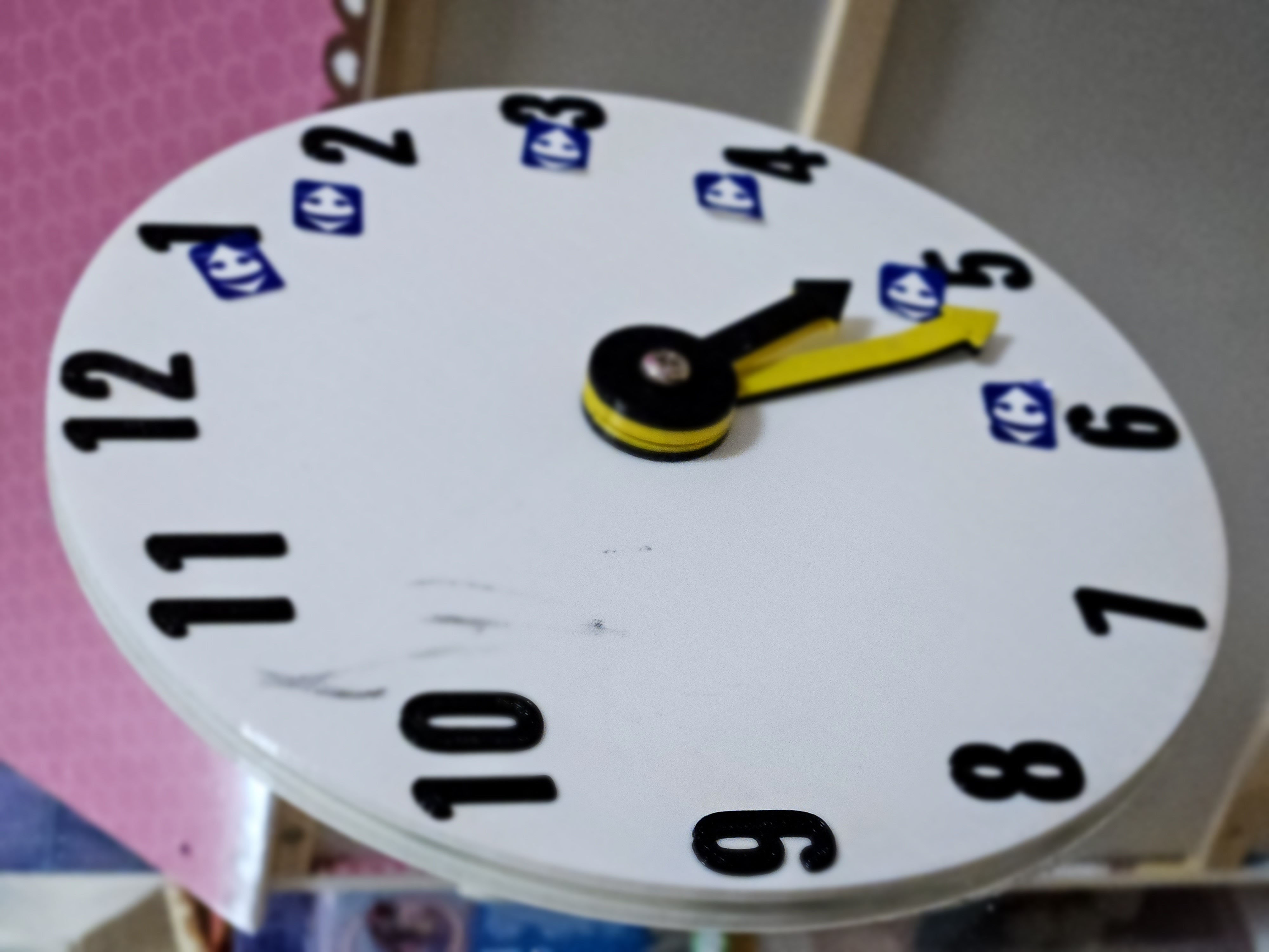 Toy wall clock for learning — miniatura 5