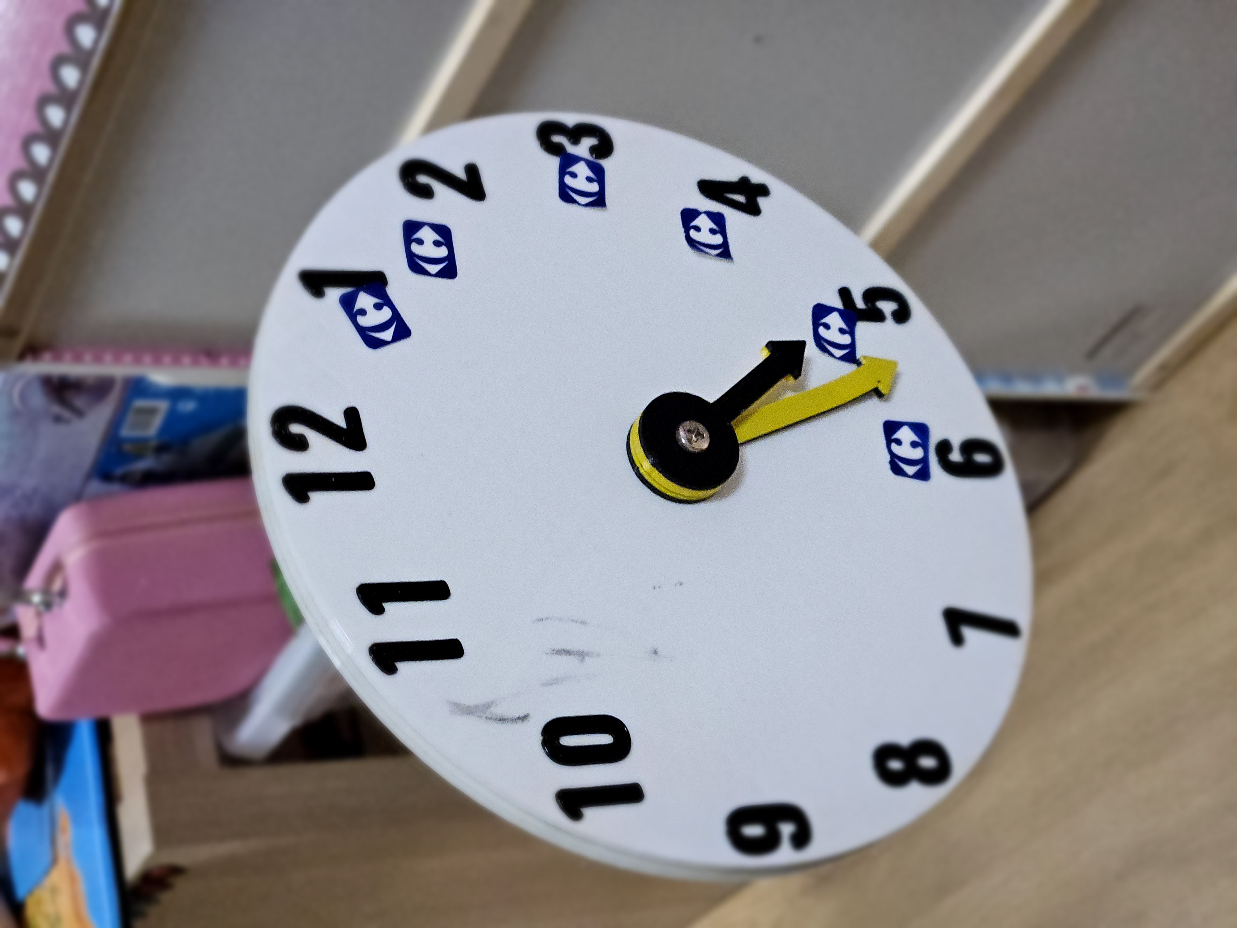 Toy wall clock for learning — miniatura 8