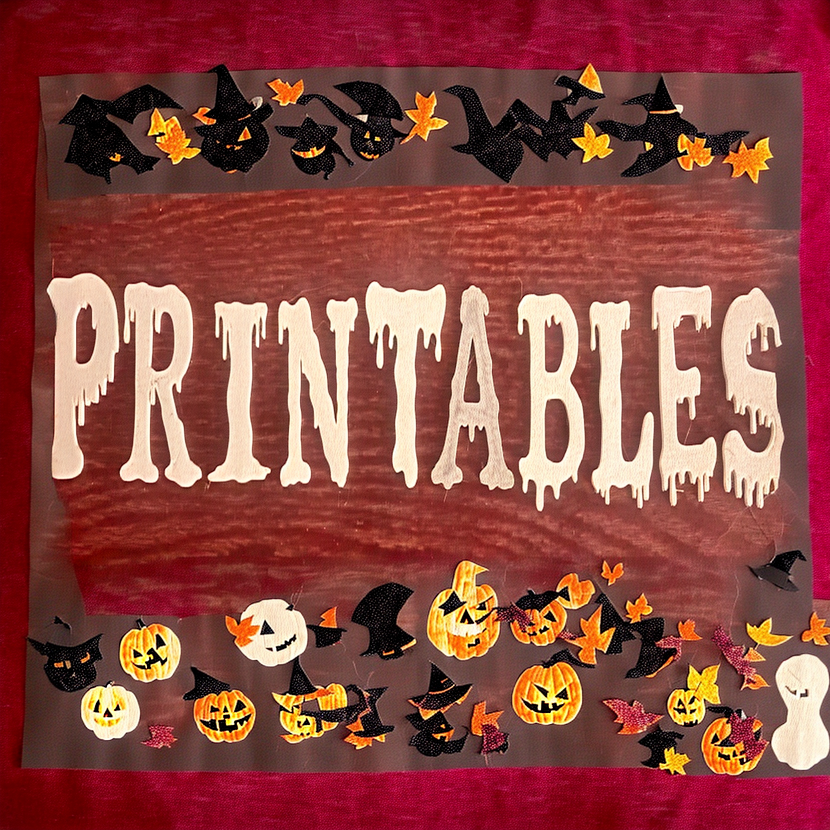 Melting Candle Alphabet Font