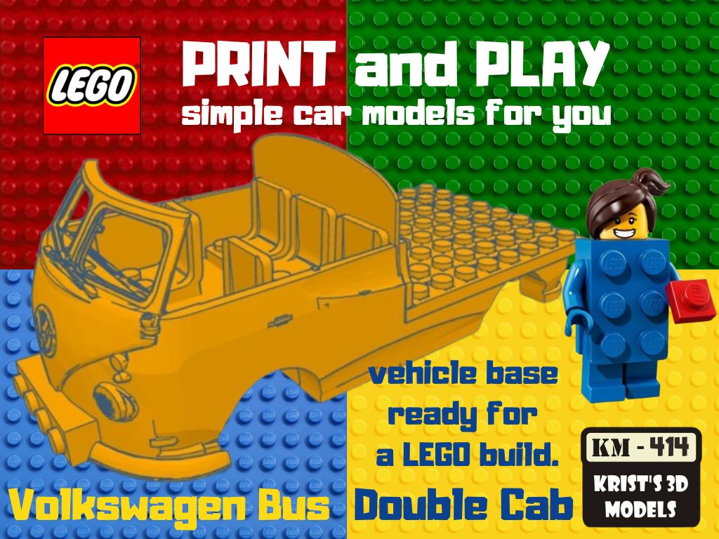 LEGO Volkswagen BUS Double Cab Base