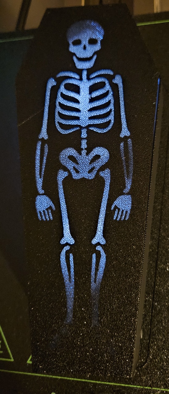 Hidden skeleton in the coffin