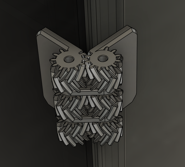 Hinge 270° for 2020 extrusion