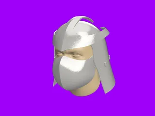 TMNT 80's Shredder Helmet by Utility Blade Builds | Download free STL ...