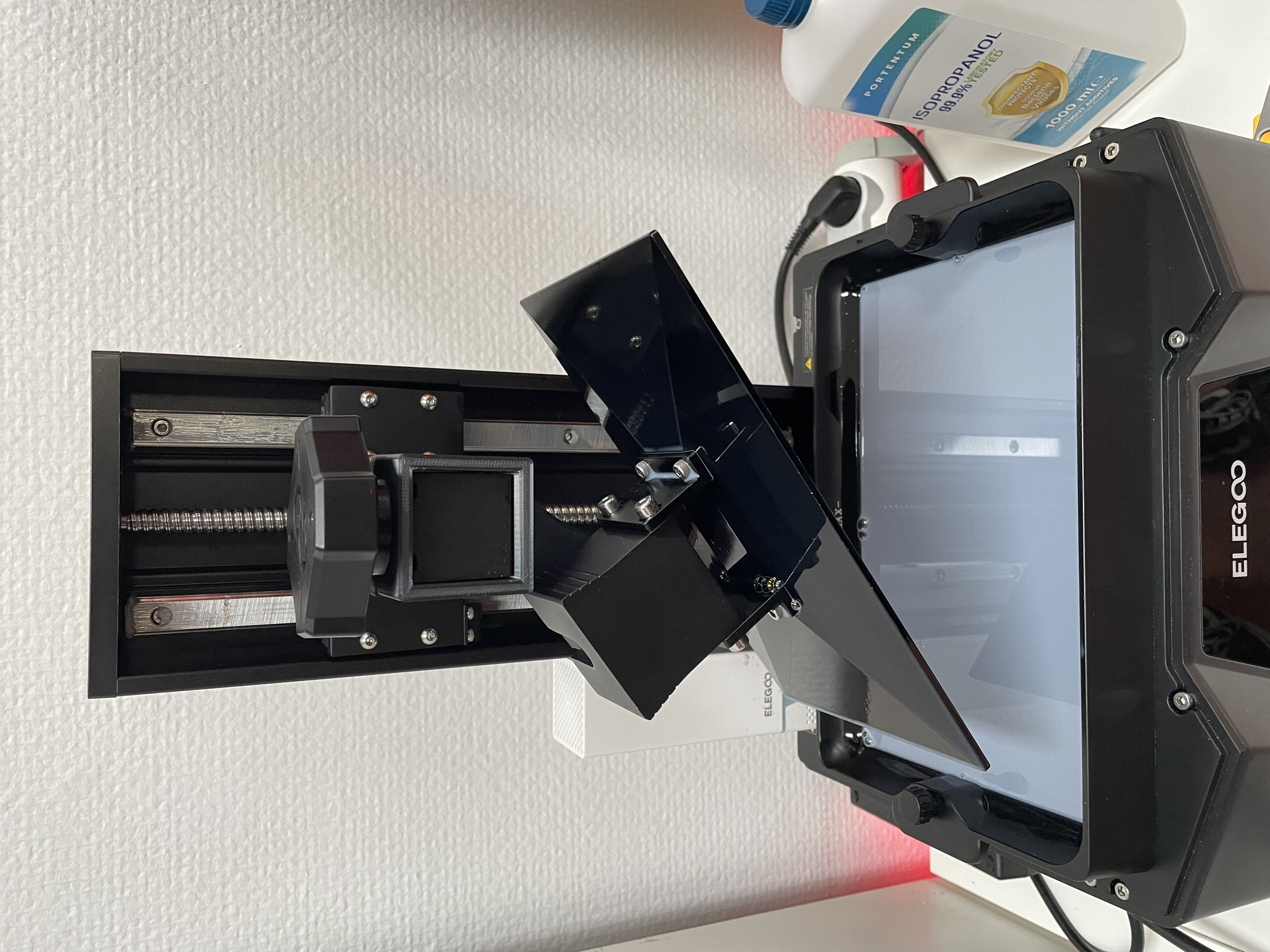 Elegoo Saturn 3 Ultra Build Plate Draining Arm