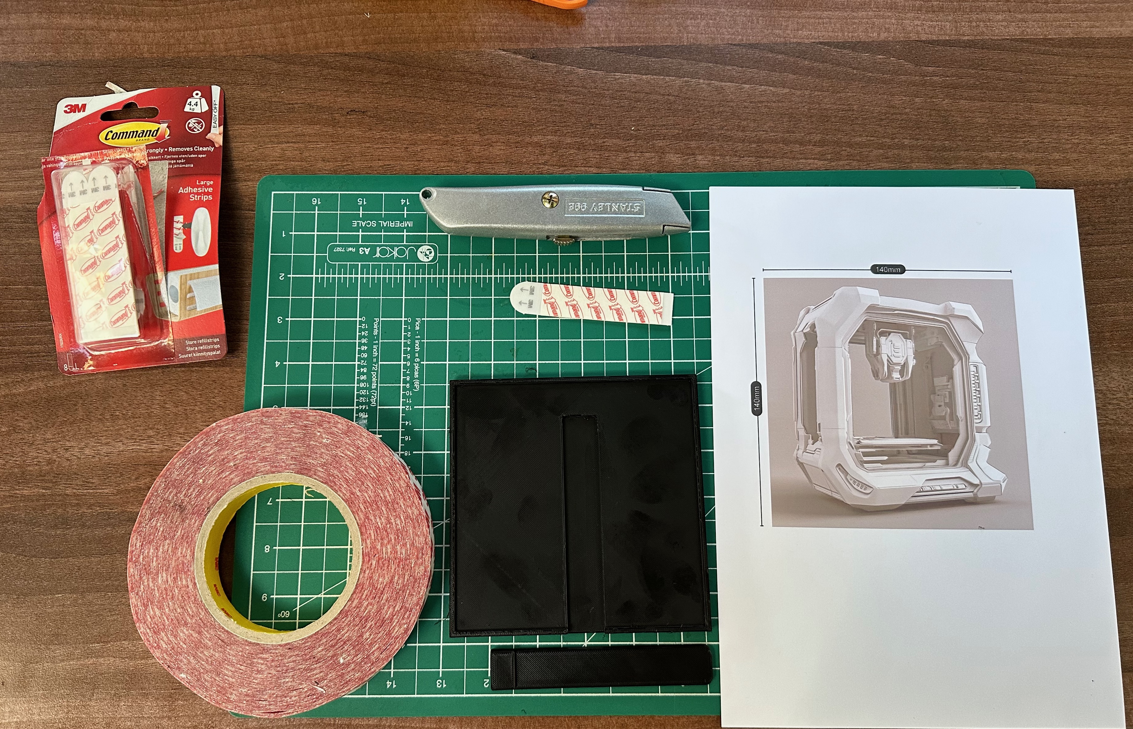 Borderless replaceable photo/print wall mount — miniatura 2