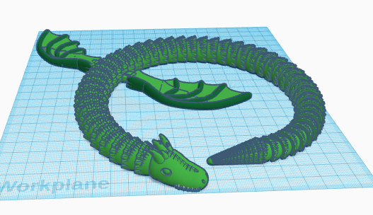 Nature Snake with wings