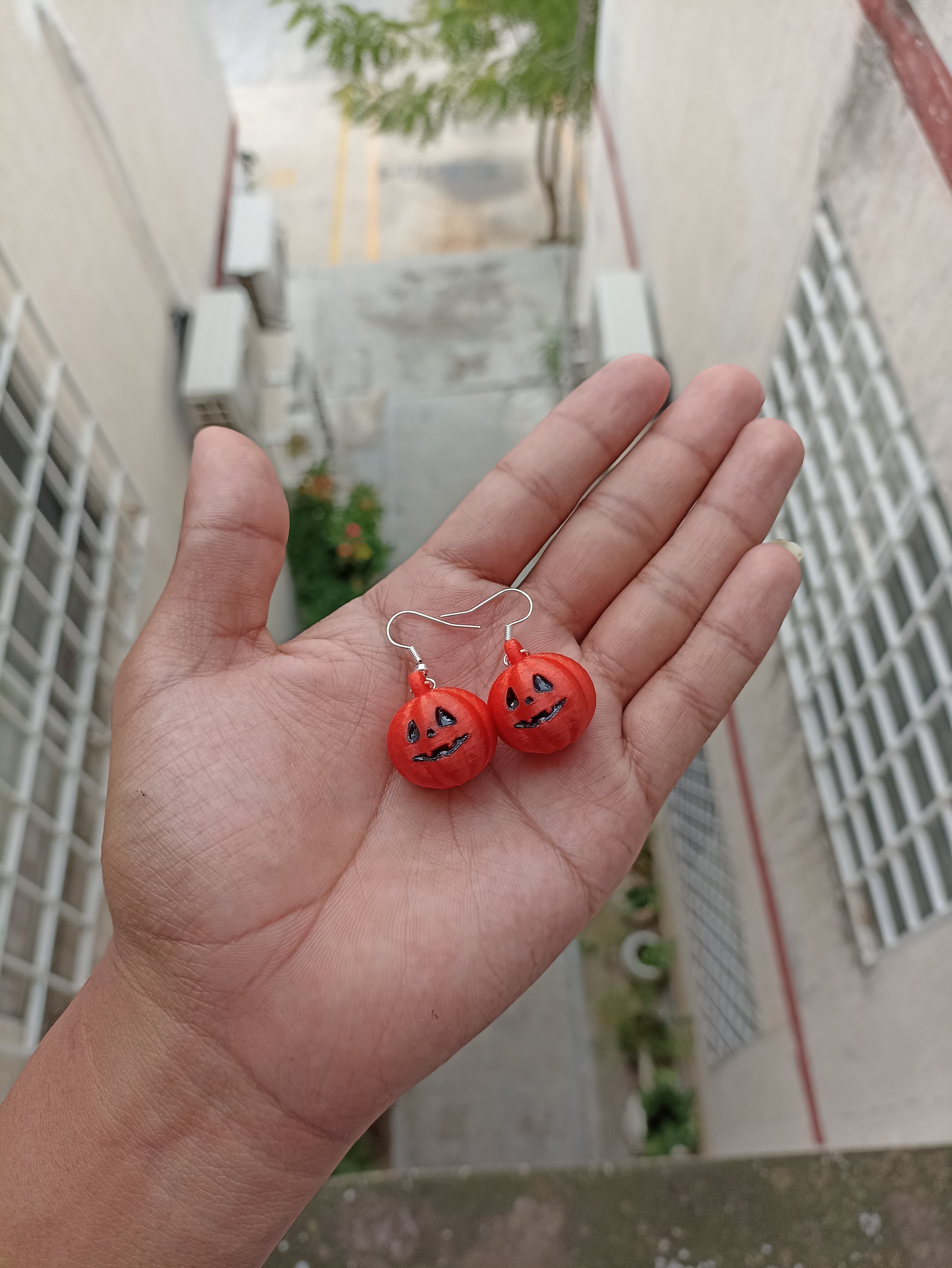 aretes de calabaza_Halloween
