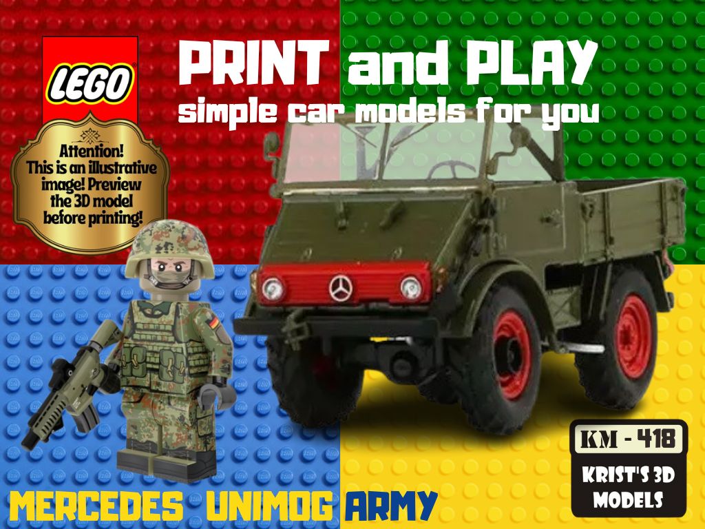 LEGO Mercedes Unimog Army
