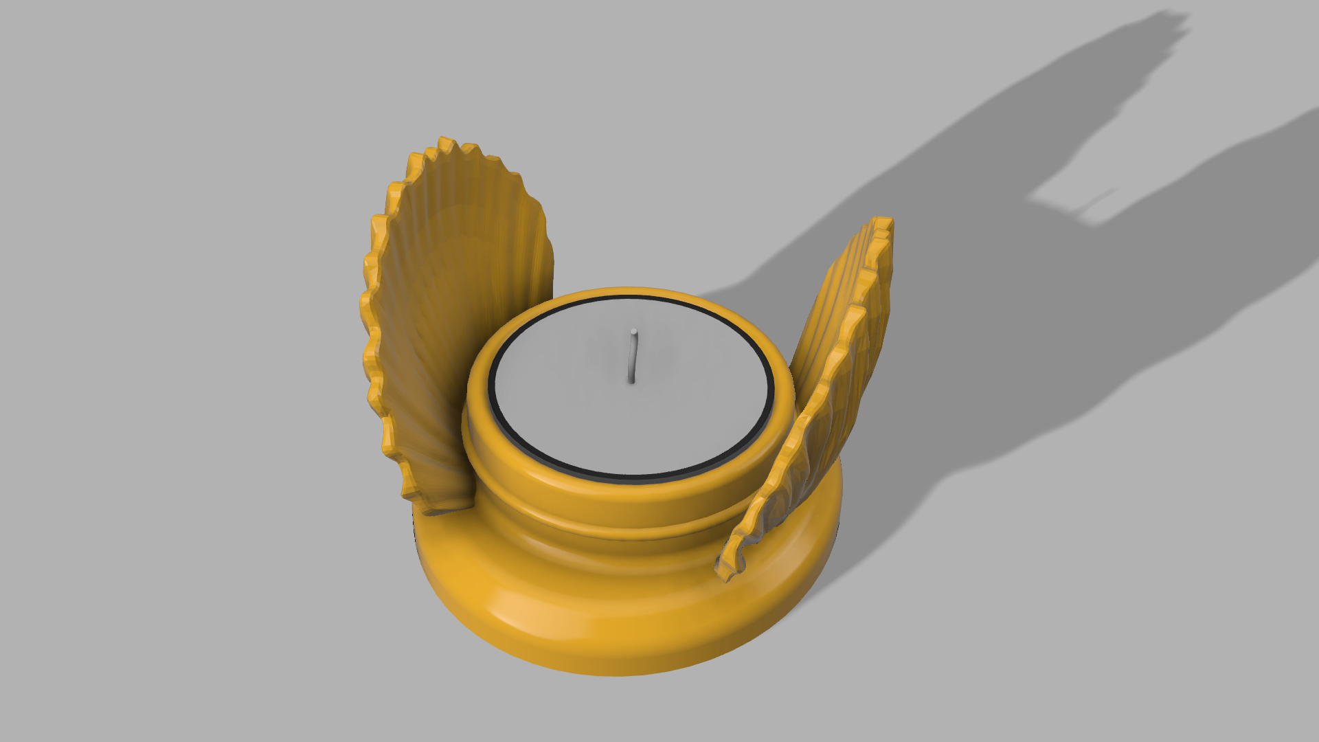 Muschel Teelicht / Shell Teelight