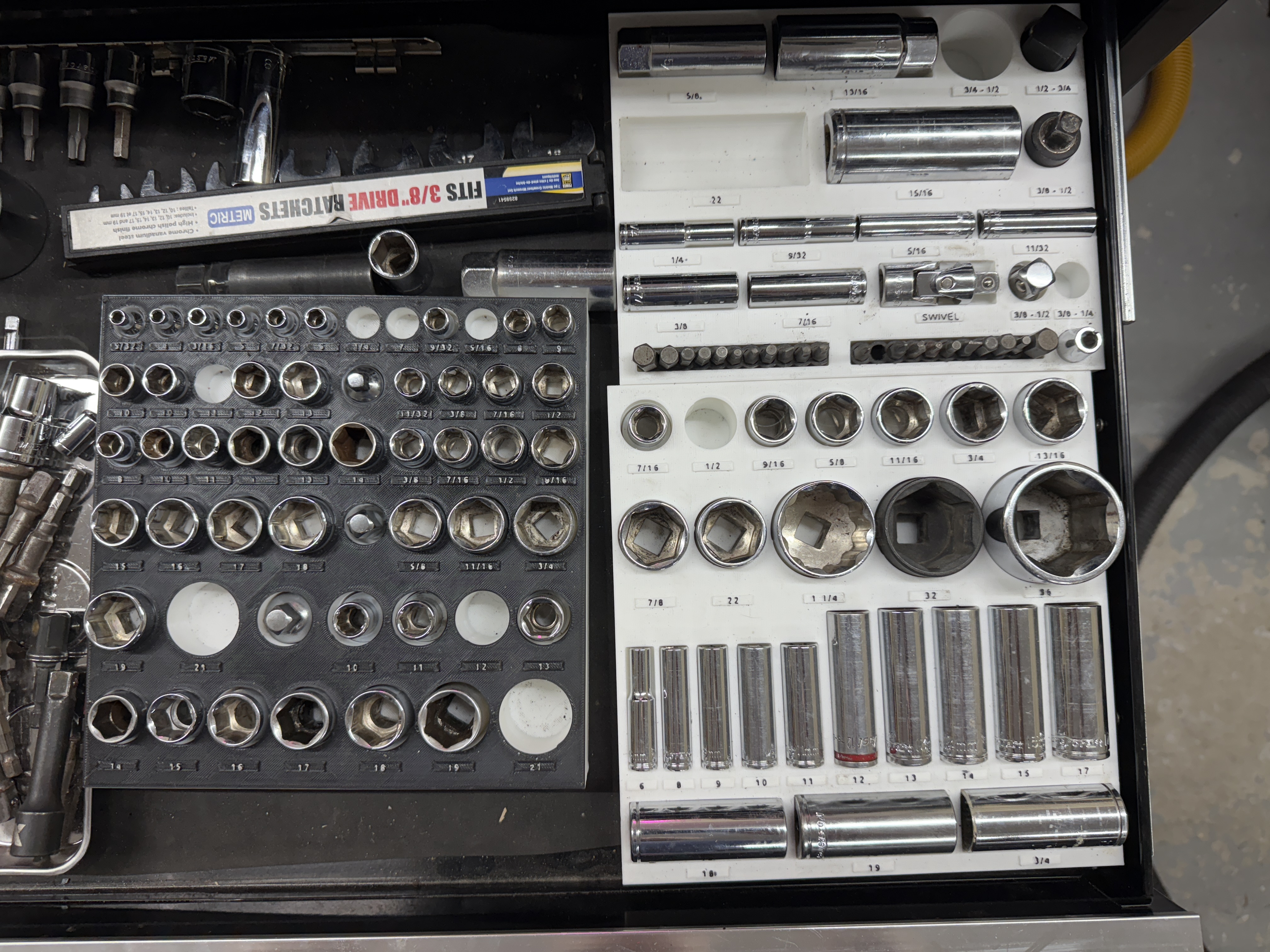 Socket Trays - Metric and SAE