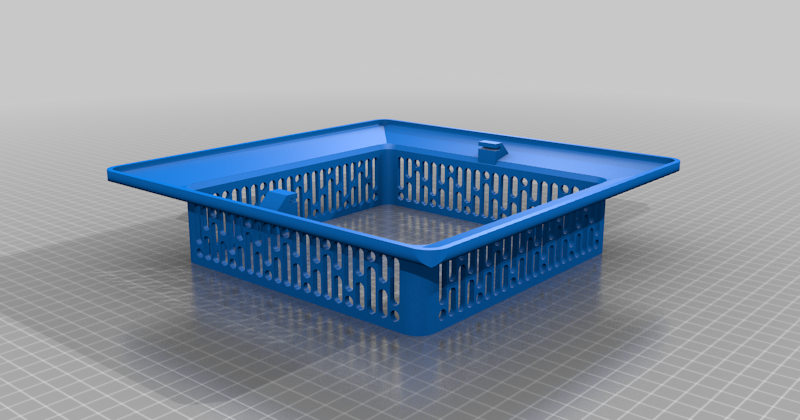 Bathroom Vent Light Fixture by matttheamateur | Download free STL model | Printables.com