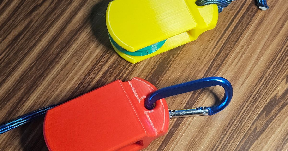 Pulley by Maker Maxwell Download free STL model