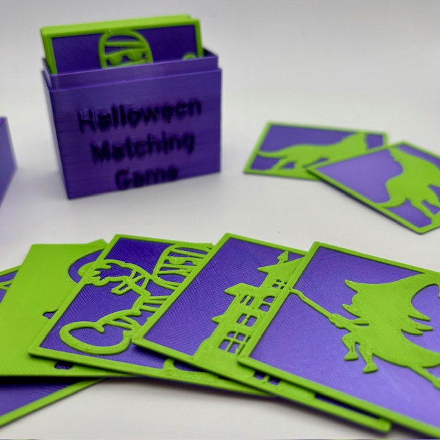 Halloween Matching Game (With Box)