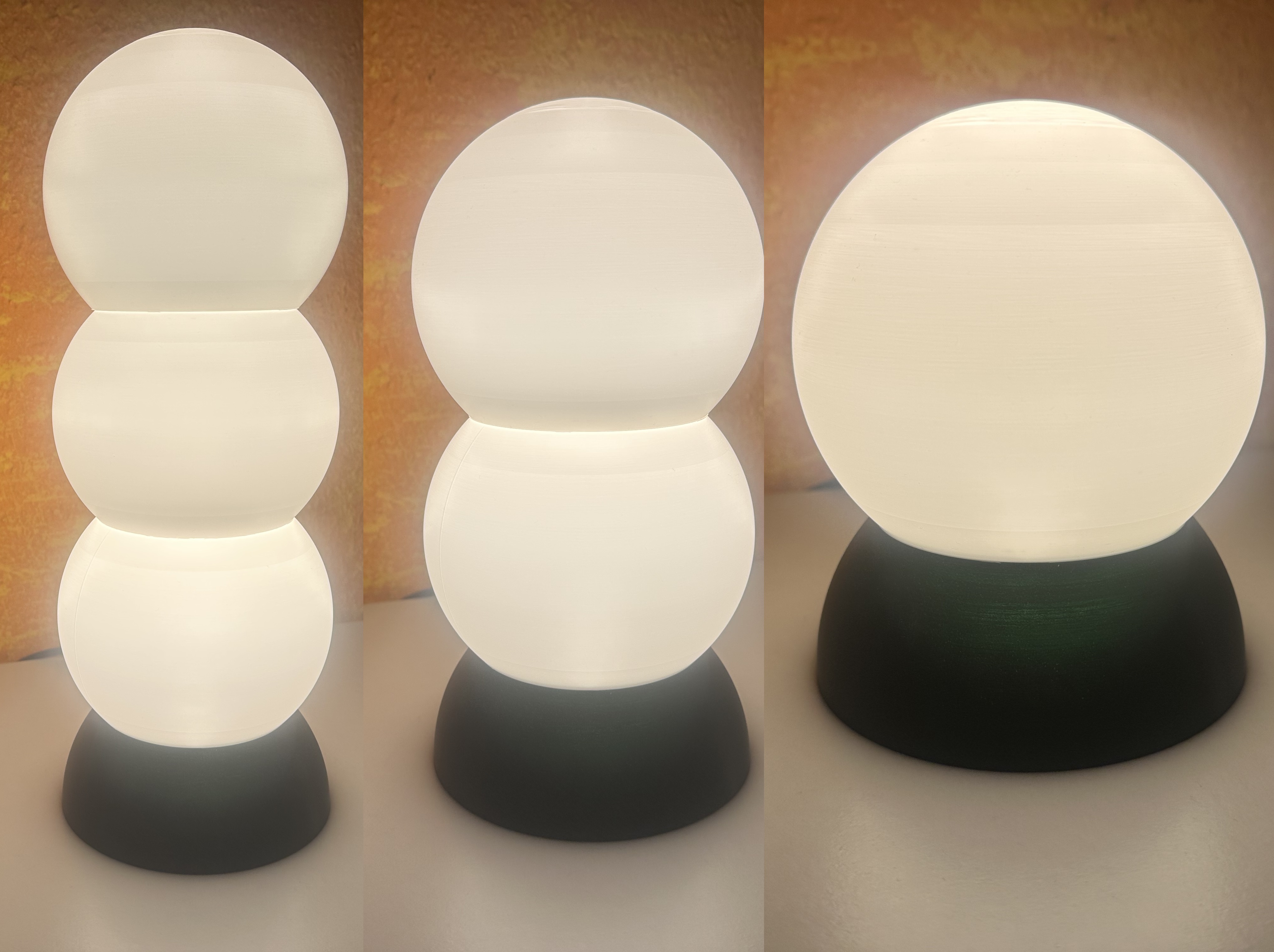 Table lamp with stackable lampshade E27 base by cover1012 Download