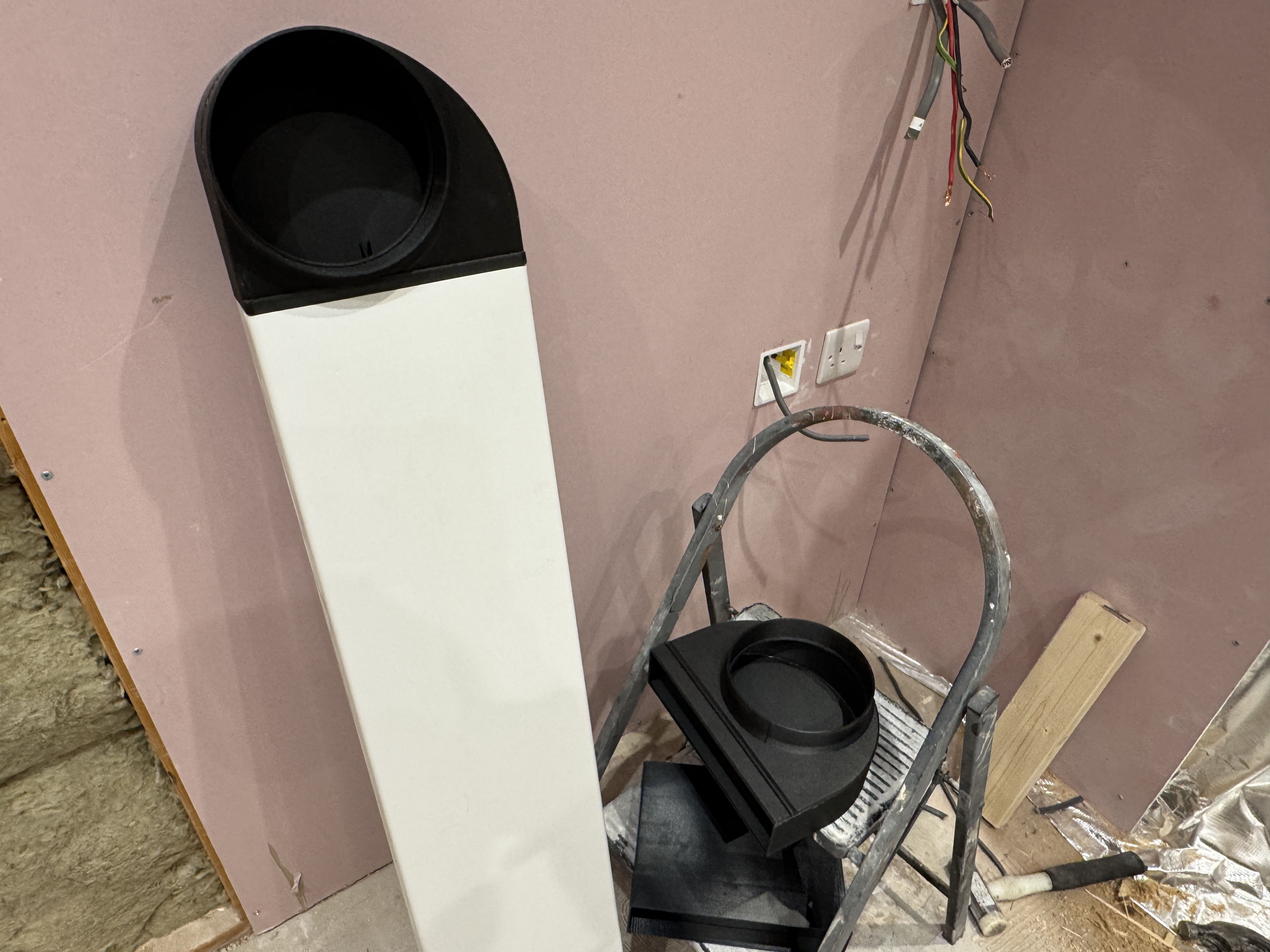 Ducting for kitchen extractor 150mm