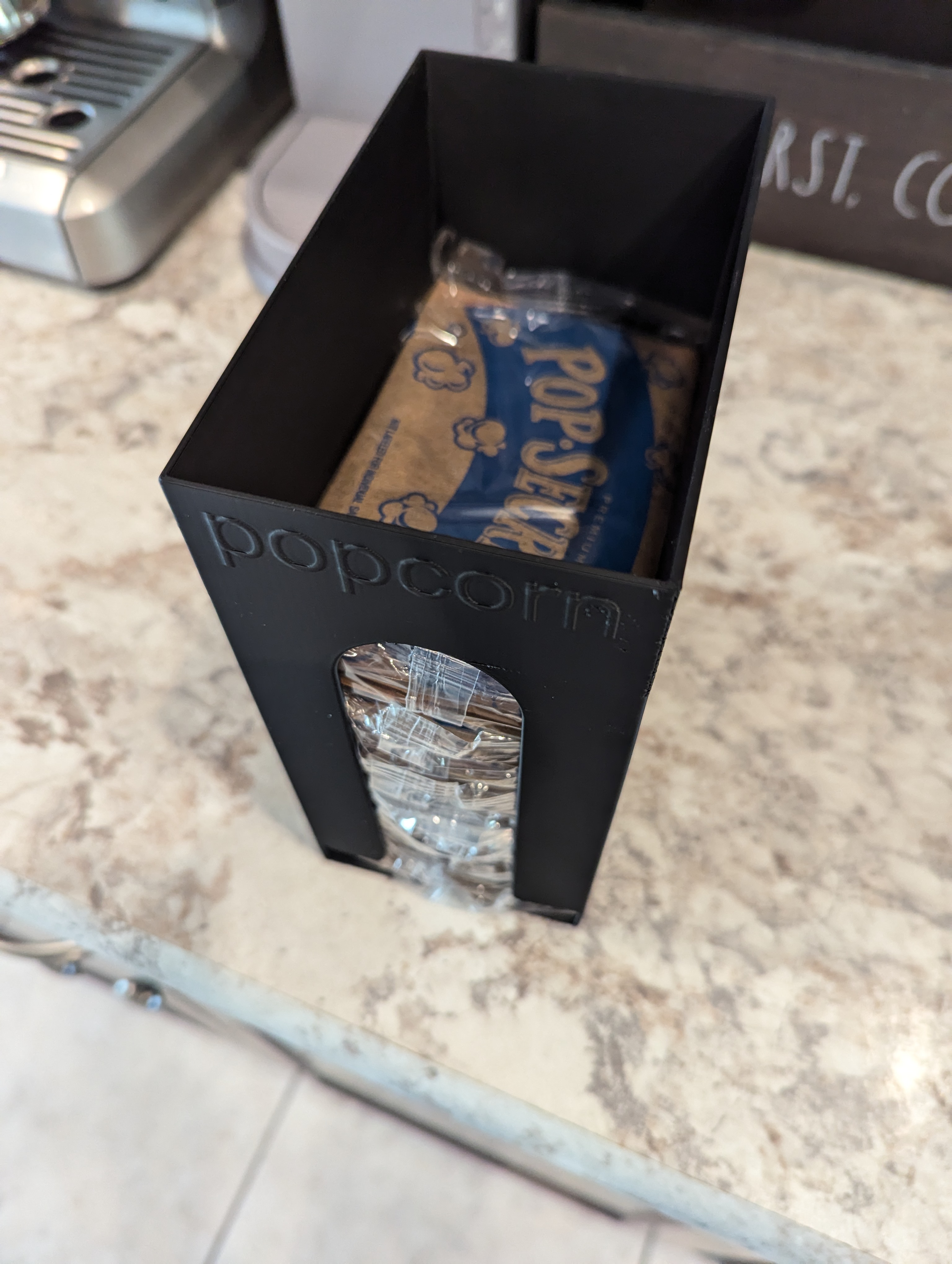 Popcorn Holder by Craig Kergald Download free STL model