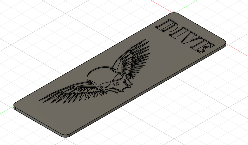 Standard Size Bookmark