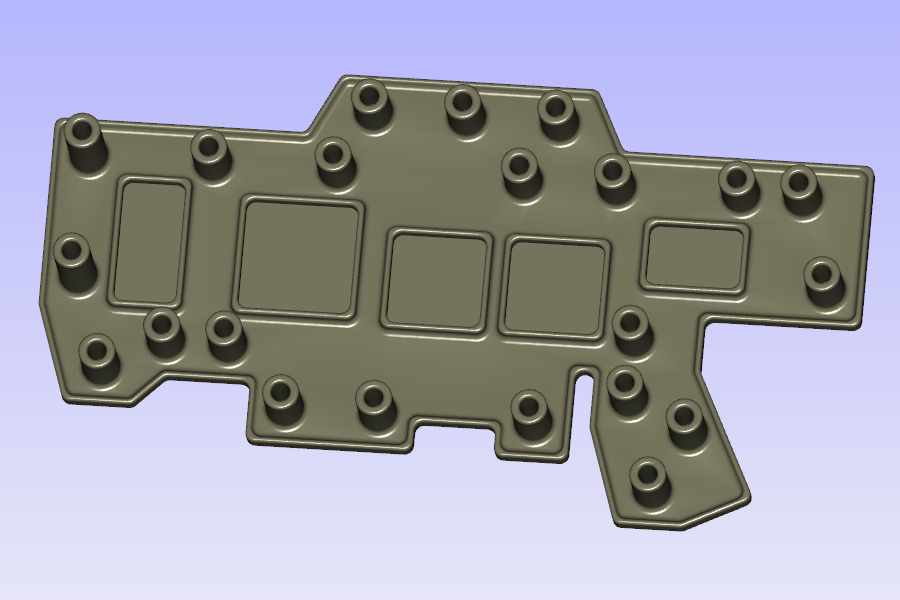 Nerf Longshot Disassembly Tray