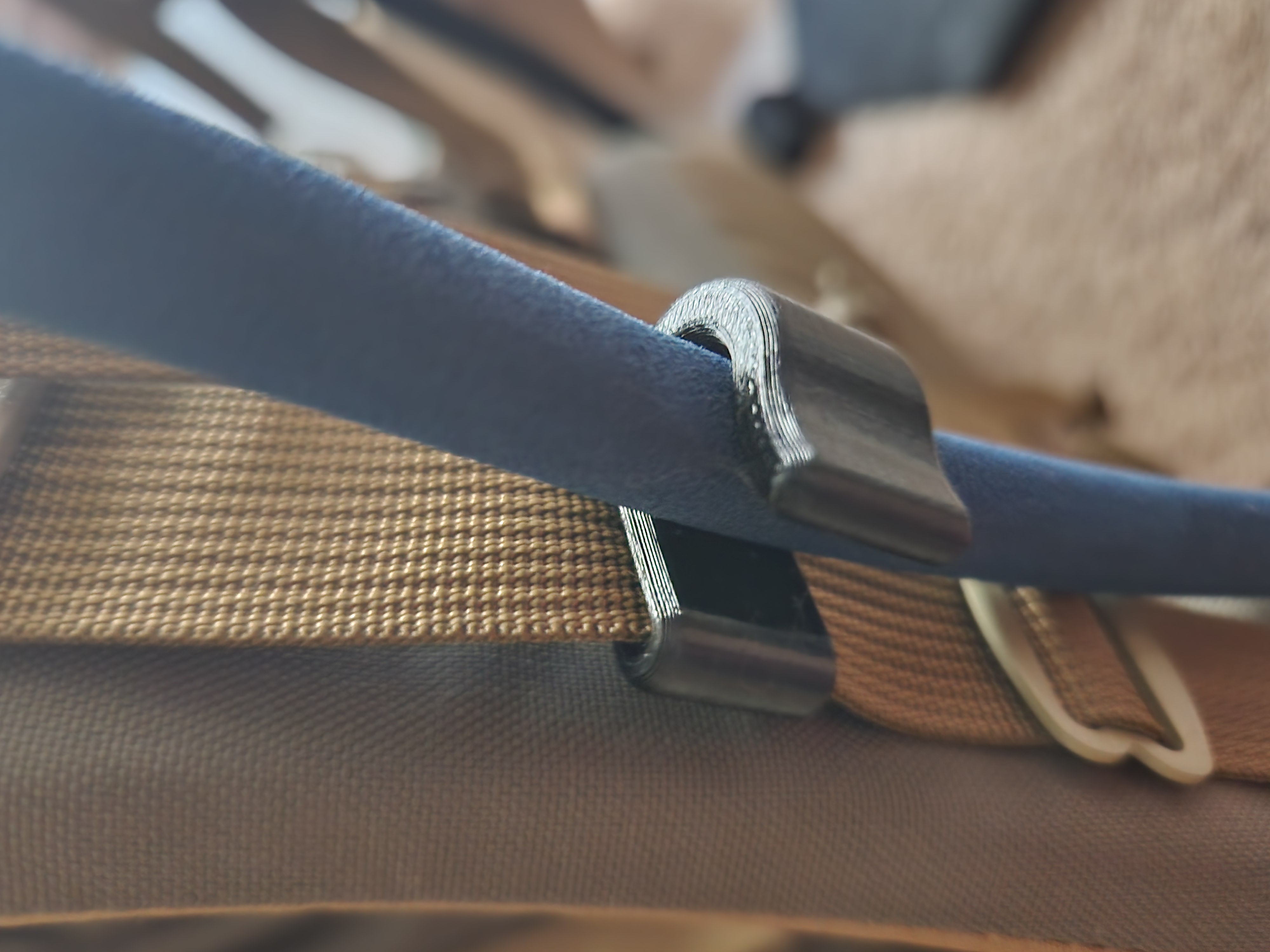 Wide MOLLE Webbing Hydration Bladder Water Tube Clip