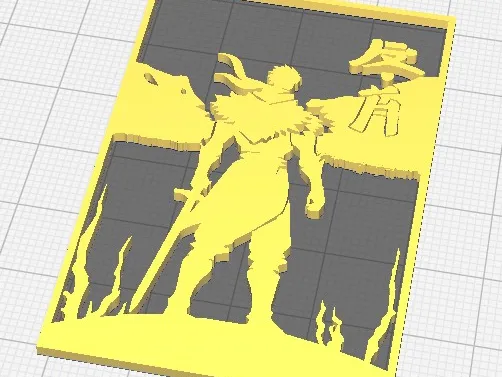 2D WALL ART MANGA INSPIRED