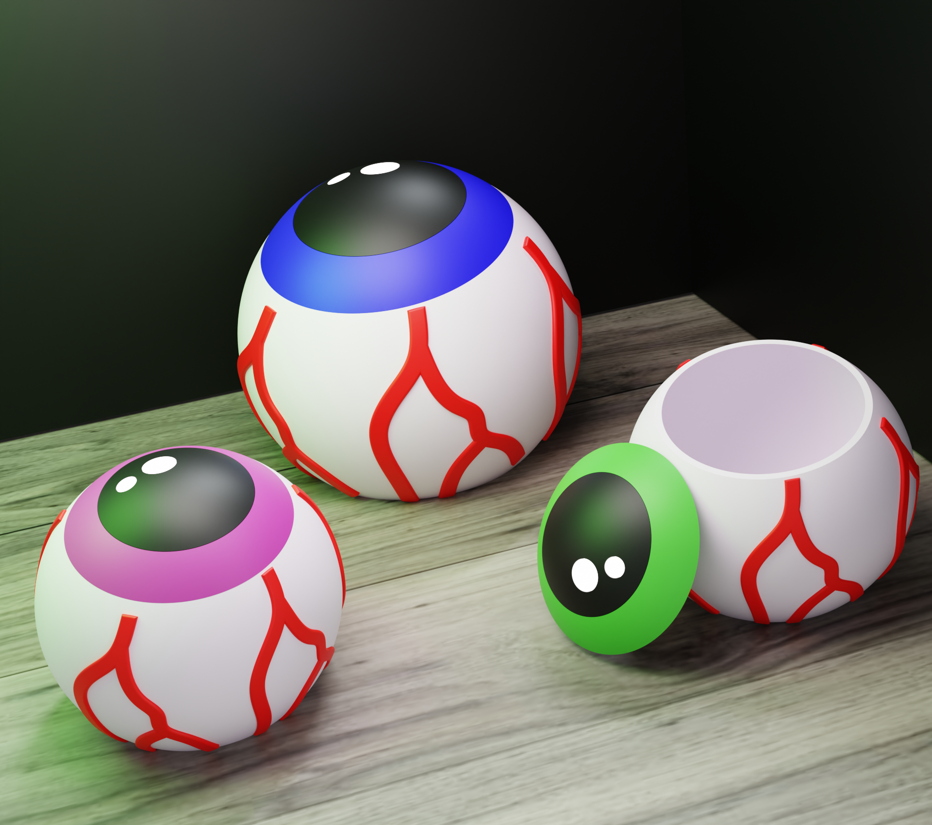 Halloween Eyeball - Candy Bowl NO SUPPORT NEEDED_update