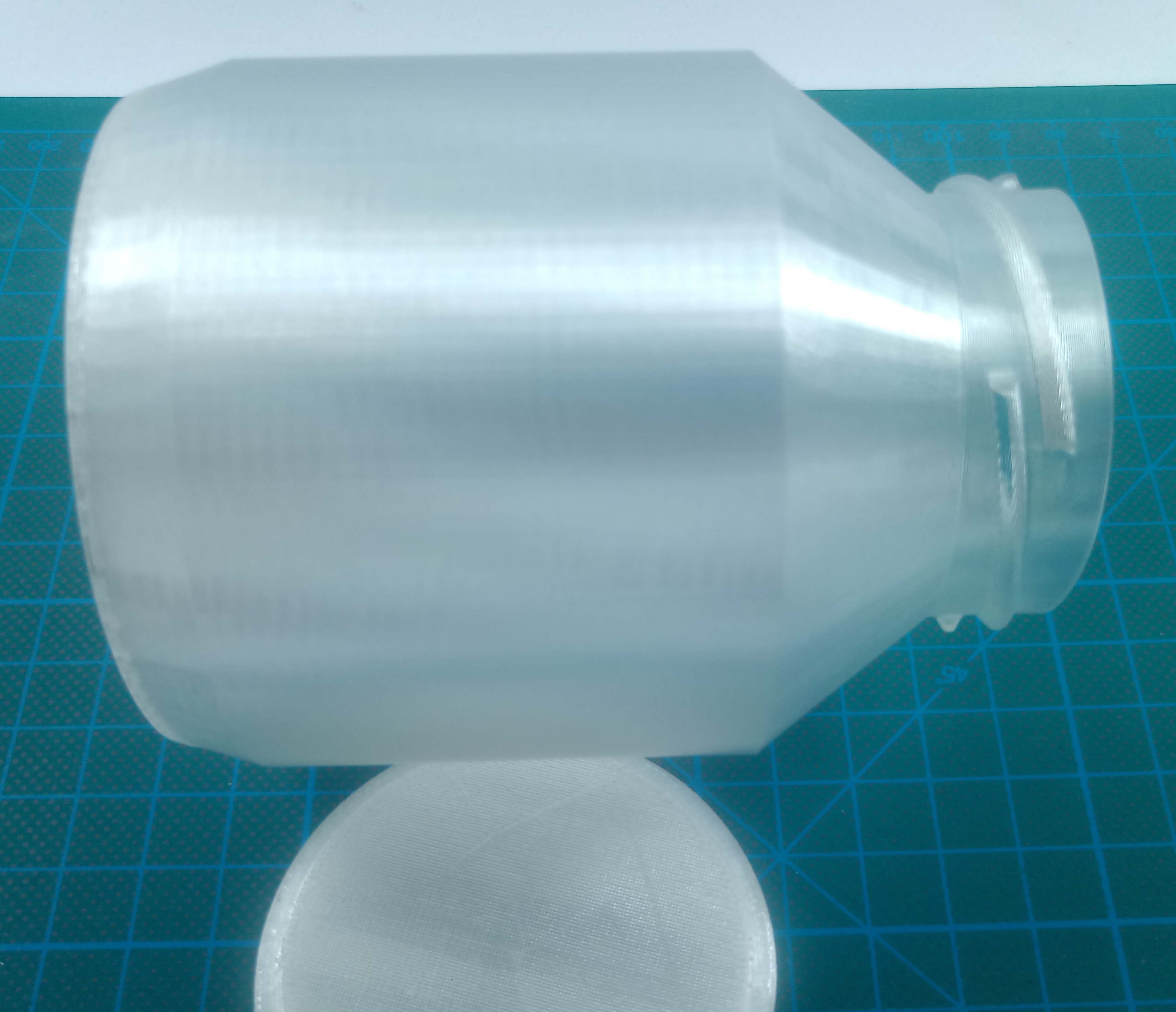 Jar Threaded VaseMode \ Spiralize Outer Contour — thumbnail 3