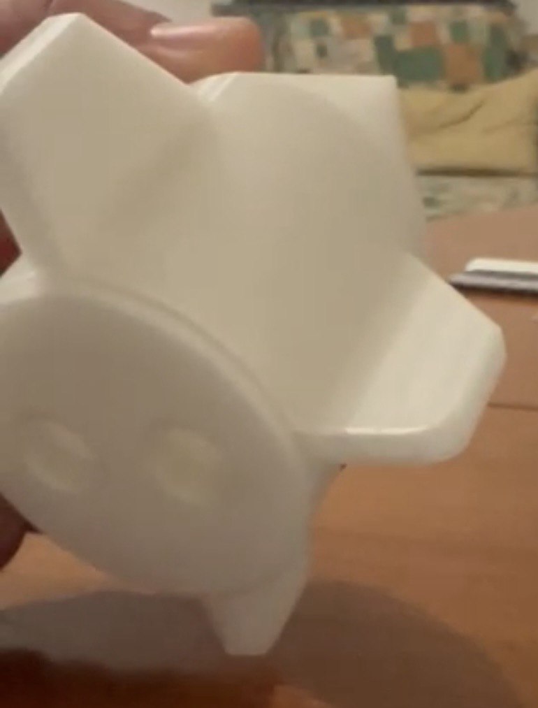 Rocket Piggy Bank by Lallo73 Download free STL model