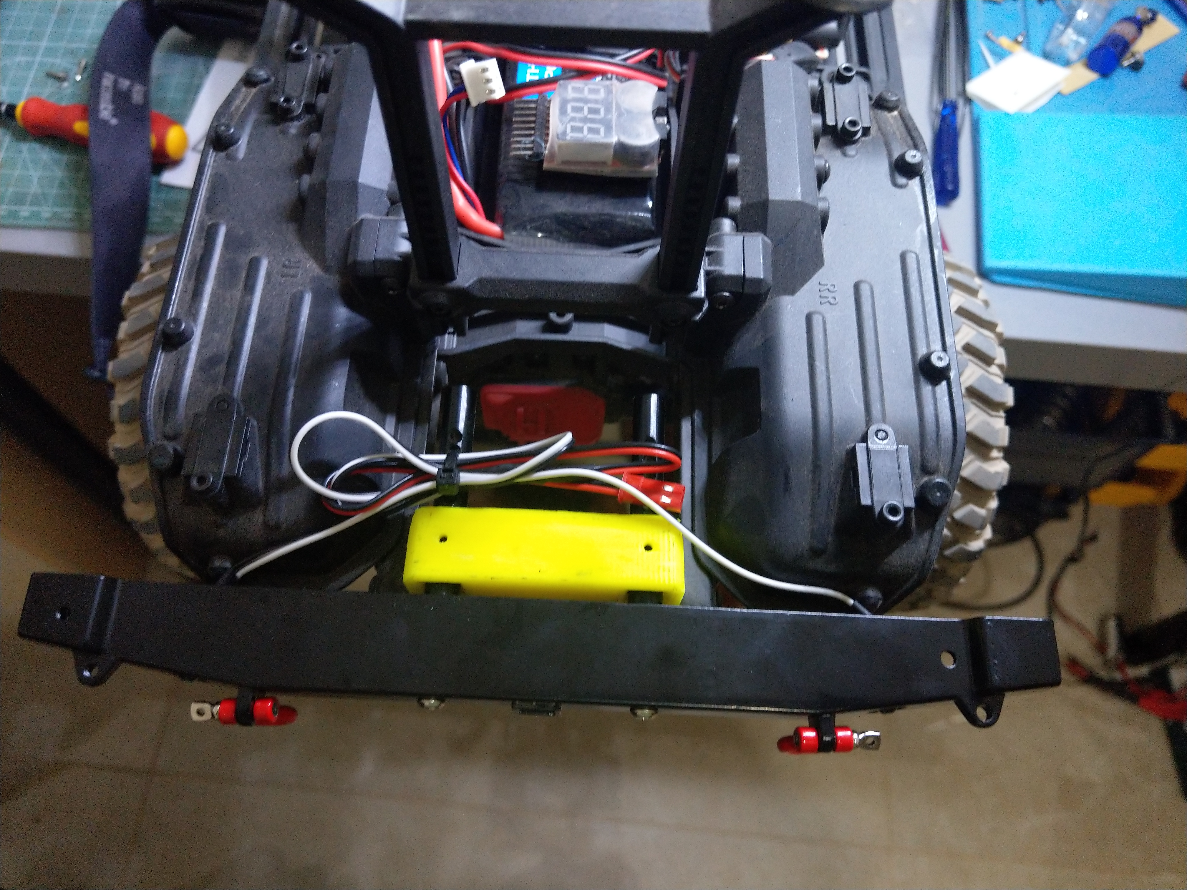 Traxxas TRX4 rear flush bumper