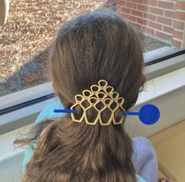 Bowling Hair Pin
