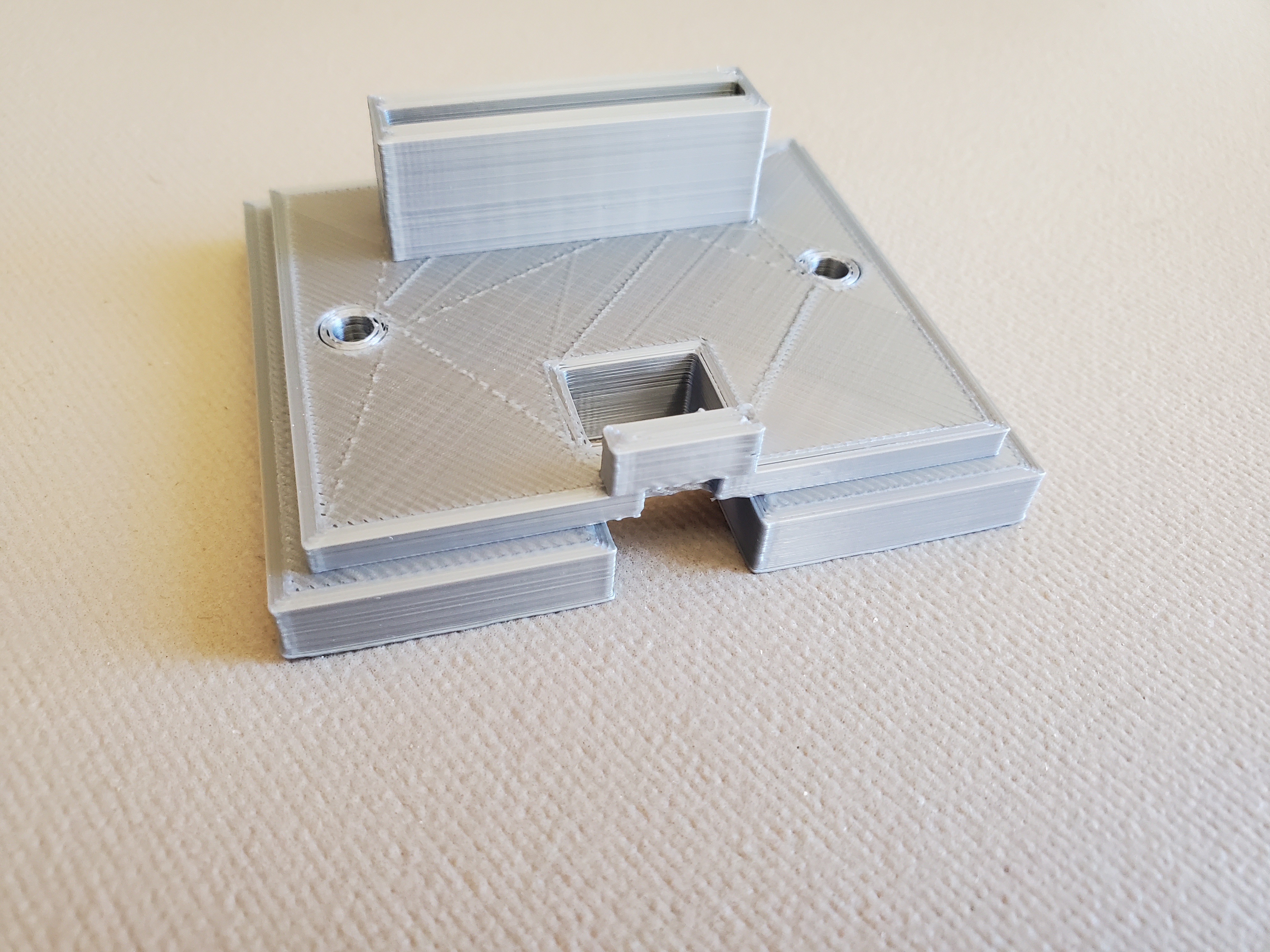 Miniatura 3 do modelo 3D Microcontroller Modular Enclosure - Base